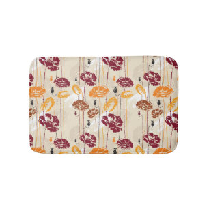 Abstract Elegance florale patroon 4 Badmat