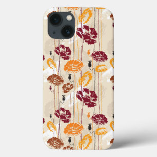 Abstract Elegance florale patroon 4 Case-Mate iPhone Case