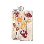 Abstract Elegance florale patroon 4 Heupfles (Links)