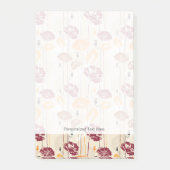 Abstract Elegance florale patroon 4 Post-it® Notes (Voorkant)