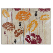 Abstract Elegance florale patroon 4 Snijplank (Voorkant)