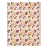 Abstract Elegance florale patroon 4 Tafelkleed (Voorkant)