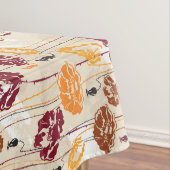 Abstract Elegance florale patroon 4 Tafelkleed (Voorbeeld)