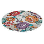 Abstract Elegance floreel patroon 5 Snijplank (Hoek)