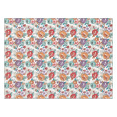 Abstract Elegance floreel patroon 5 Tafelkleed (Voorkant (Horizontaal))