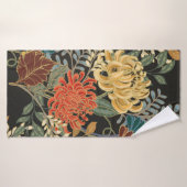 Abstract elegance seamless pattern with floral bac badhanddoek (Badhanddoek)