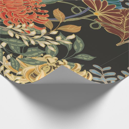Abstract elegance seamless pattern with floral bac cadeaupapier (Hoek)