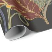 Abstract elegance seamless pattern with floral bac cadeaupapier (Rol Hoek)