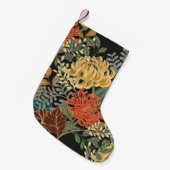 Abstract elegance seamless pattern with floral bac kleine kerstsok (Voorkant (Hangend))