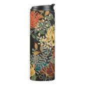 Abstract elegance seamless pattern with floral bac thermosbeker (Gedraaid links)