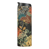 Abstract elegance seamless pattern with floral bac thermosbeker (Geroteerd rechts)