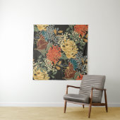 Abstract elegance seamless pattern with floral bac wandkleed (In Situ (horizontaal))