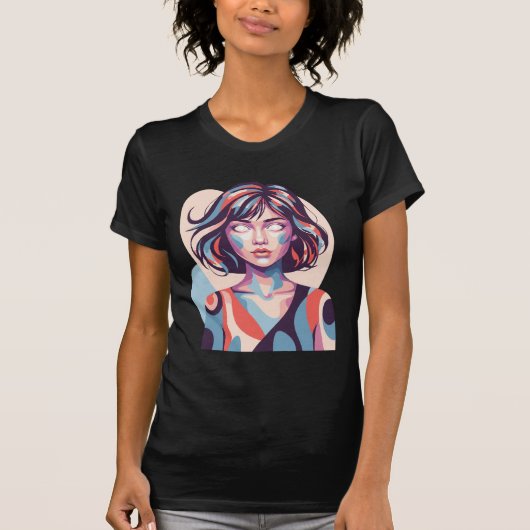 Abstract Elegance T-shirt (Voorkant)