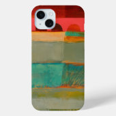 Abstract Elegant gemengd Kleurrijk schilderpatroon Case-Mate iPhone Case (Achterkant)