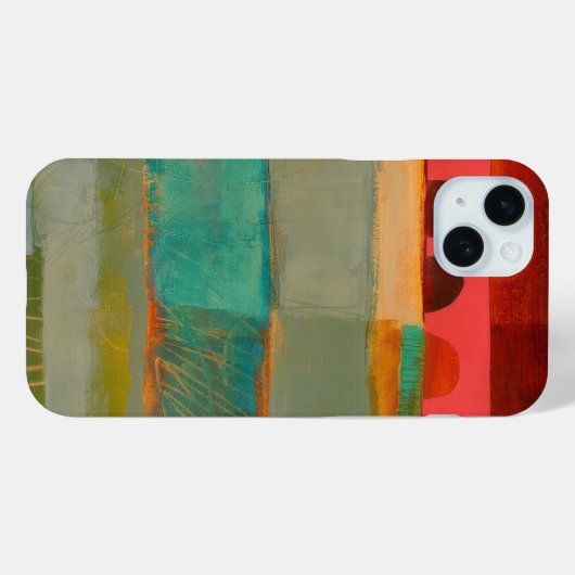Abstract Elegant gemengd Kleurrijk schilderpatroon Case-Mate iPhone Case (Achterkant (horizontaal))