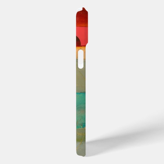 Abstract Elegant gemengd Kleurrijk schilderpatroon Case-Mate iPhone Case (Achterkant / Rechts)