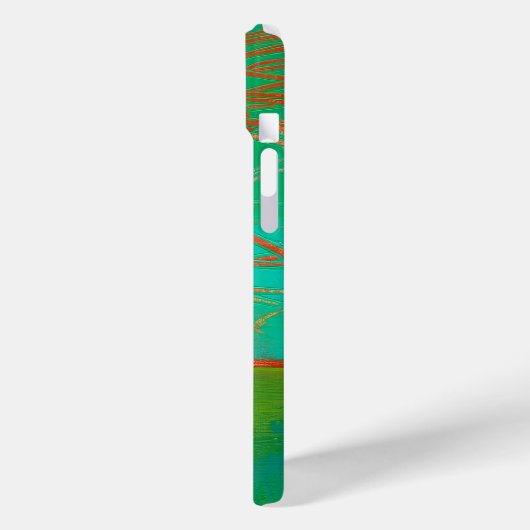 Abstract Elegant gemengd Kleurrijk schilderpatroon Case-Mate iPhone Case (Achterkant / Links)