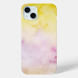 Abstract Elegant gemengd Kleurrijk schilderpatroon iPhone 15 Mini Hoesje