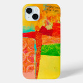 Abstract Elegant gemengd Kleurrijk schilderpatroon Case-Mate iPhone Case (Achterkant)