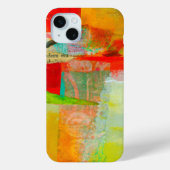 Abstract Elegant gemengd Kleurrijk schilderpatroon Case-Mate iPhone Case (Achterkant)