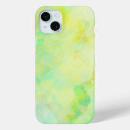 Abstract Elegant gemengd Kleurrijk schilderpatroon iPhone 15 Mini Hoesje