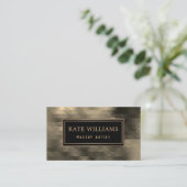 Abstract, elegant, mozaïek, mozaïekpatroon visitekaartje (Staand voorkant)