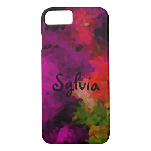 Abstract, elegant, mozaïekpatroon, mozaïekpatroon, Case-Mate iPhone case (Achterkant)