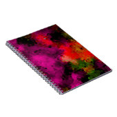 Abstract, elegant, mozaïekpatroon, mozaïekpatroon, notitieboek (Rechterzijde)