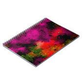 Abstract, elegant, mozaïekpatroon, mozaïekpatroon, notitieboek (Linkerzijde)