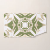 Abstract, elegant vormgegeven sierpatroon bad handdoek (Handdoek)