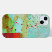 Abstract elegante gemengde kleurrijke schilderij p Case-Mate iPhone case (Achterkant (horizontaal))