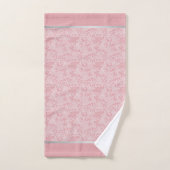 Abstract Elegante Roze Roze Bad Handdoek (Handdoek)