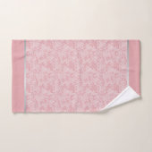 Abstract Elegante Roze Roze Bad Handdoek (Handdoek)