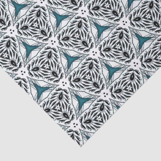 Abstract element tissuepapier (Detail)