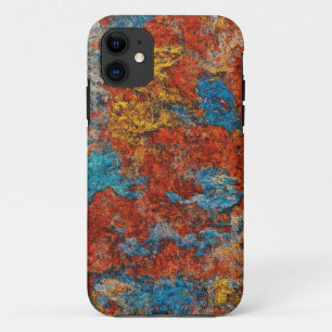 Abstract Elemental Art Mobile Hoesje