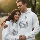 Abstract Emotional Hug Hoodie
