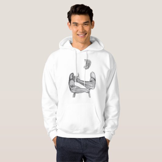 Abstract Emotional Hug Hoodie (Voorkant volledig)