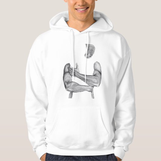Abstract Emotional Hug Hoodie (Voorkant)