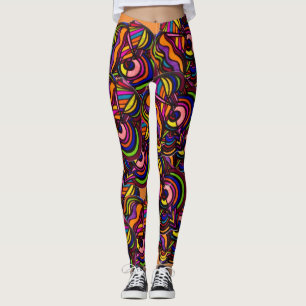 ABSTRACT en COLORFUL!! Leggings