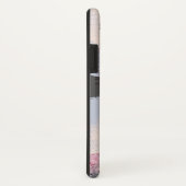 Abstract en Flamingo patroon Case-Mate iPhone Case (Achterkant/rechts)