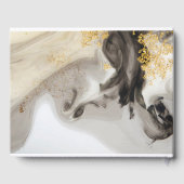 Abstract en Glitter Gastenboek (Achterkant)