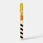 Abstract en Kleurrijk iPhone 15 Case (Linkerkant)