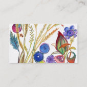 Abstract en kleurrijk Visitekaartje (Achterkant)