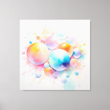 Abstract en modern bubbeldesign