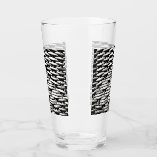 Abstract en stijlvol grijs patroon glas (Links)