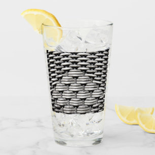 Abstract en stijlvol grijs patroon glas