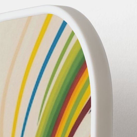 Abstract Energy Burst Pickleball Paddle (Links Detail)