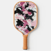 Abstract Energy Pickleball Paddle (Achterkant)