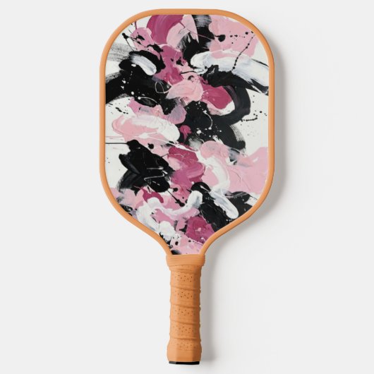 Abstract Energy Pickleball Paddle (Achterkant)