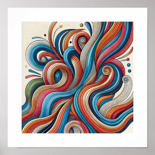 Abstract enigma poster (Voorkant)